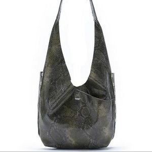Hammitt Tom Bonsai Leather Hobo Style Shoulder Bag  NWT
